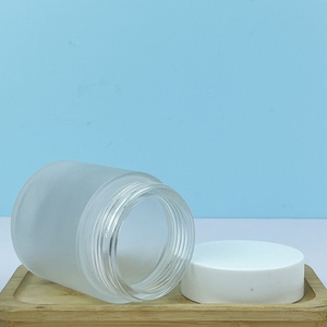 Luxury Face Cream <b>Jar</b> Wide Mouth Matte Color 200g Vitamin Sport Nutrition Supplements 200ml <b>Empty</b> Glass <b>Jar</b> With Lid - Product Image 6