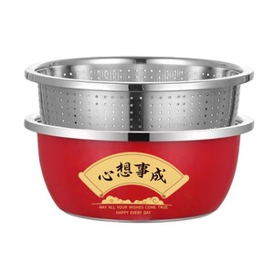 Panier de vidange en acier inoxydable 20-32 cm, passoire multifonctionnelle pour laver les légumes et les fruits, utilisation domestique en cuisine - Product Image 5