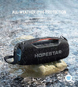 Enceinte Hopestar 100W, lecteur audio portable pour le camping en plein air, haute qualité, RGB sans fil, caisson de basses RGB sans fil pour les fêtes à domicile - Product Image 2