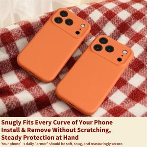 <span class=keywords><strong>Cover</strong></span> per Telefono in <span class=keywords><strong>Silicone</strong></span> per <span class=keywords><strong>iPhone</strong></span> 17 16e 15 14 <span class=keywords><strong>13</strong></span> <span class=keywords><strong>Pro</strong></span> <span class=keywords><strong>Max</strong></span>, Custodia Protettiva Impermeabile di Lusso per Cellulare, Nuovo Design - Product Image 5