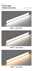 Dimmable LED <strong>Under</strong> <strong>Cabinet</strong> <strong>Lights</strong> Wireless Motion Sensor Closet <strong>Light</strong> With Aluminum Luminous <strong>Cabinet</strong> - Product Image 4