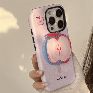 ที่ยึดแม่เหล็กเหมาะสำหรับ IPhone17 16PROMAX เคสโทรศัพท์แอปเปิ้ลกล้วยผลไม้14 13ฟิล์ม15ซีรีส์เกาหลีคุณภาพสูง - Product Image 5