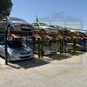 Ce diakui empat tiang pengangkat mobil hidrolik murah 4 tiang garasi <span class=keywords><strong>Hoist</strong></span> untuk penggunaan rumah silinder desain hidrolik - Product Image 4