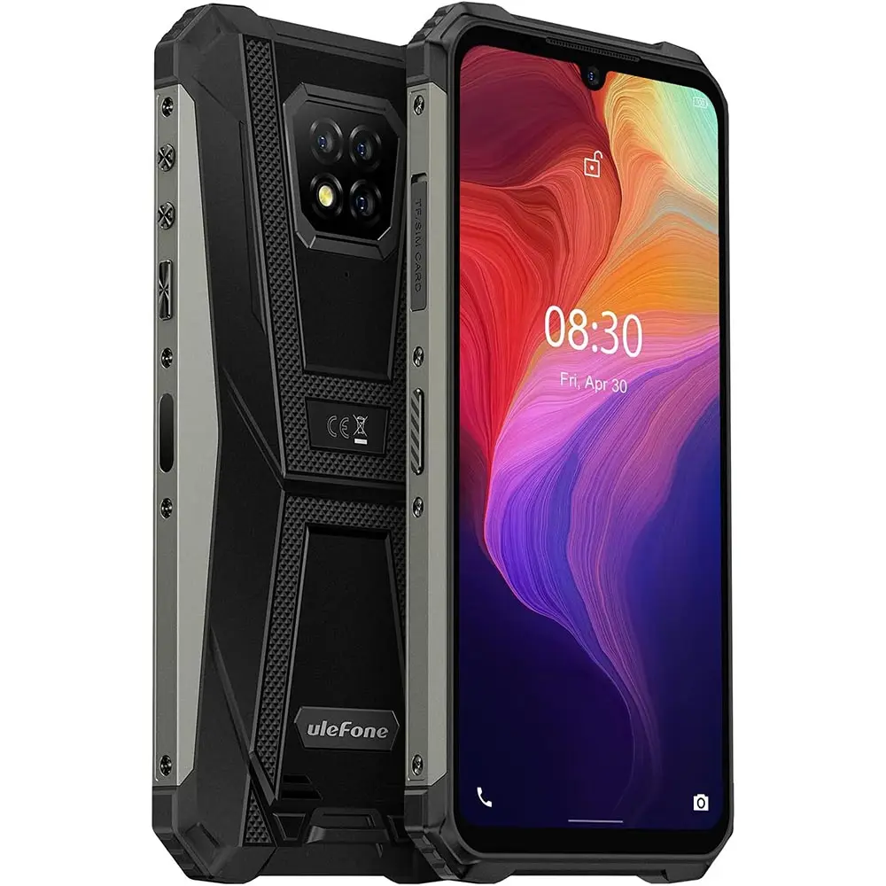 Armor 8 Pro điện thoại gồ ghề, Android 11 6GB + 128GB không thấm nước điện thoại di động 6.1 "hiển thị 5580mAh toàn cầu Dual Sim 4 gam điện thoại di động