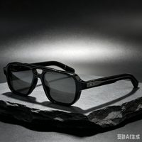 Nouvelles lunettes de soleil carrées en acétate, unisexes, de luxe, classiques, vintage, lunettes de soleil de haute qualité, lunettes de soleil tendance pour femmes