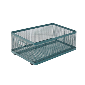 High Quality Design Metal <strong>Wire</strong> Organizer Kitchen Cabinet Stackable Pull Out Drawer Storage <strong>Basket</strong> - Product Image 1