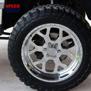 Rines de Aluminio Forjado para Camioneta, 20-24 Pulgadas, 9J 11J 6x139.7, Pulido Brillante, para Chevrolet Silverado 1500 Pickup Todoterreno - Product Image 1