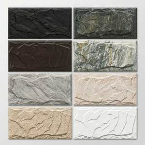 Panneaux de <span class=keywords><strong>pierre</strong></span> d'ardoise naturelle de haute qualité pour <span class=keywords><strong>façade</strong></span> de villa et pavage paysager durable - Product Image 3