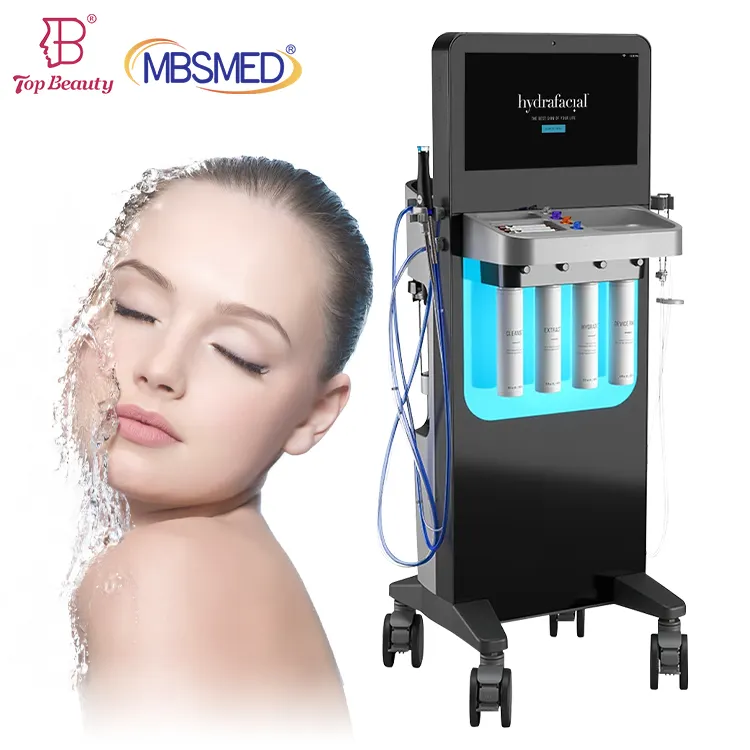 Spa Salon microcurrent lifting micro idra aqua peel ossigeno dermoabrasione macchina a getto