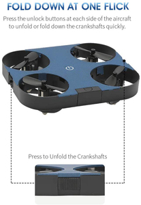 DWI <span class=keywords><strong>Camera</strong></span> Bay Bỏ Túi Điều Khiển Từ Xa Máy Bay Không Người Lái Bốn Cánh Mini Có Độ Cao - Product Image 4