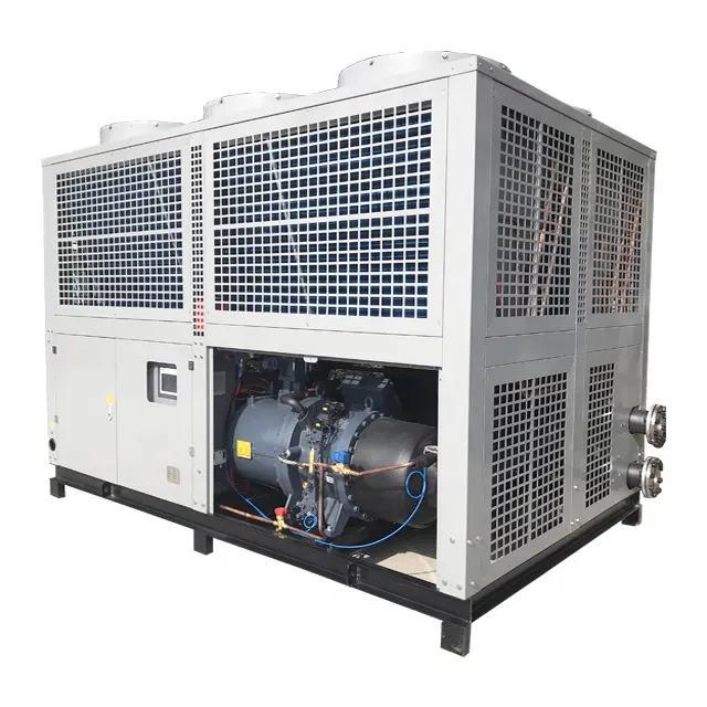 60HP 산업용 냉각 시스템 스크류 공랭식 냉각기