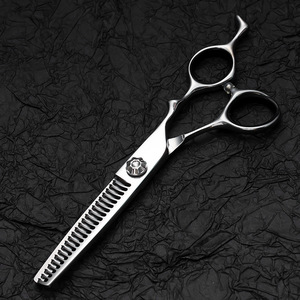 Professional Hairdressing Scissors 6 Inch 440C Stainless Steel Flat Thinning Shears For Salon Use - Product Image 4