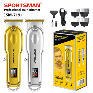 SPORTSMAN Tagliacapelli Elettrico Professionale con Lame in Acciaio Inox, Display in Inglese, per Uso Domestico e Taglio <span class=keywords><strong>Capelli</strong></span> Maschile - Product Image 2