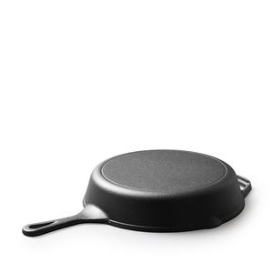 Poêle à frire pré-assaisonnée en fonte de 3.5 à 12 pouces avec poignée en forme de larme Signature Poêle à frire à utiliser sur la cuisinière/le gril/le feu de camp - Product Image 3