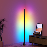 Lampe de sol de luxe BIFANG pour chambre à coucher et hôtel, design nordique moderne à LED avec corps en aluminium pour un éclairage d'ambiance