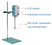 NADE AD300L-H laboratoire de chimie petite échelle 30 ~ 8000ml disperseur émulsifiant numérique à haut cisaillement homogénéisateur