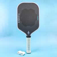 Raquettes de pickleball pour adultes approuvées en vente chaude, noyau révolutionnaire en mousse, surface en fibre de carbone GEN 4, raquette de pickleball