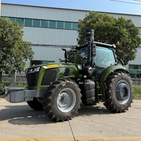 Tractor Agrícola de Servicio Pesado Changfa 2204 Edición Corona Dorada de 70HP con Tracción en las 4 Ruedas y Transmisión por Engranajes, 6400 kg, para Arado, Labranza y Cosecha