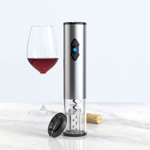 Proveedor principal herramienta de vino sacacorchos automático abrebotellas de vino eléctrico con cortador de papel de aluminio - Product Image 1