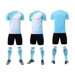 Camiseta de Fútbol Transpirable de Secado Rápido de Talla Grande de Alta Calidad a Precio de Fábrica, 100% Poliéster, Kits Completos en Naranja y Blanco para Club - Product Image 5