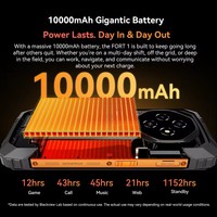 Blackview FORT 1 Smartphone Robuste Android 15 Octa Core 6,7 pouces 6 Go RAM 256 Go + 2 To ROM Unisoc Tiger T615 5000 mAh TFT Français