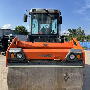 Rodillo compactador de vibración de doble tambor Hamm HD35VV usado, fabricado en Alemania, año 2020, en condición de segunda mano. Compactador HD128 HD138 HD168. - Product Image 6