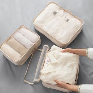 Meilleures ventes : Ensemble de 9 sacs de rangement de voyage modernes et personnalisables, grande capacité, cubes de rangement pour bagages - Product Image 4