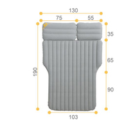 Matelas gonflable pour voiture Coussin de lit de camping portable pour Tesla Model 3/S/X Kits d'accessoires