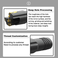 Tête de perceuse et foret BTA haute efficacité personnalisés pour trous profonds pour machine CNC