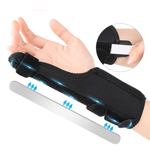 Férula de aluminio rosa para dedo gordo, soporte de muñeca para túnel carpiano, férula pequeña para dedo roto - Product Image 2
