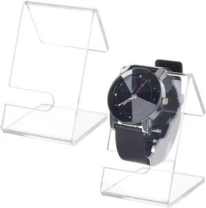 HQ亚克力手表展示架透明手表架组织器桌面手表展示架家居装饰零售用