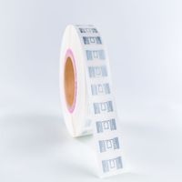 Impinj Monza R6 UHF RFID Dry Inlay EPC Gen2 ISO 18000-6C Certifié CE Étiquette PET pour le suivi logistique en entrepôt
