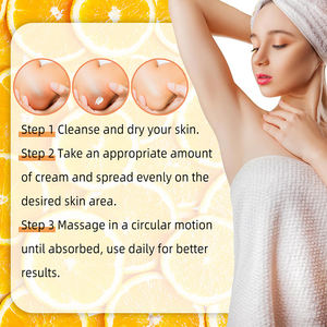 Crema Blanqueadora 3 en 1 con Vitamina C para Axilas, Brazos y Piernas, 50g, Hidratante, Aclarante y Suavizante - Product Image 5