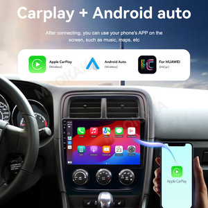 MOOKAKA Android 13 Radio de coche para Dodge <span class=keywords><strong>Caliber</strong></span> 2010 <span class=keywords><strong>2011</strong></span> 2012 9 pulgadas navegación GPS para coche unidad principal Multimedia reproductor de vídeo para coche - Product Image 3