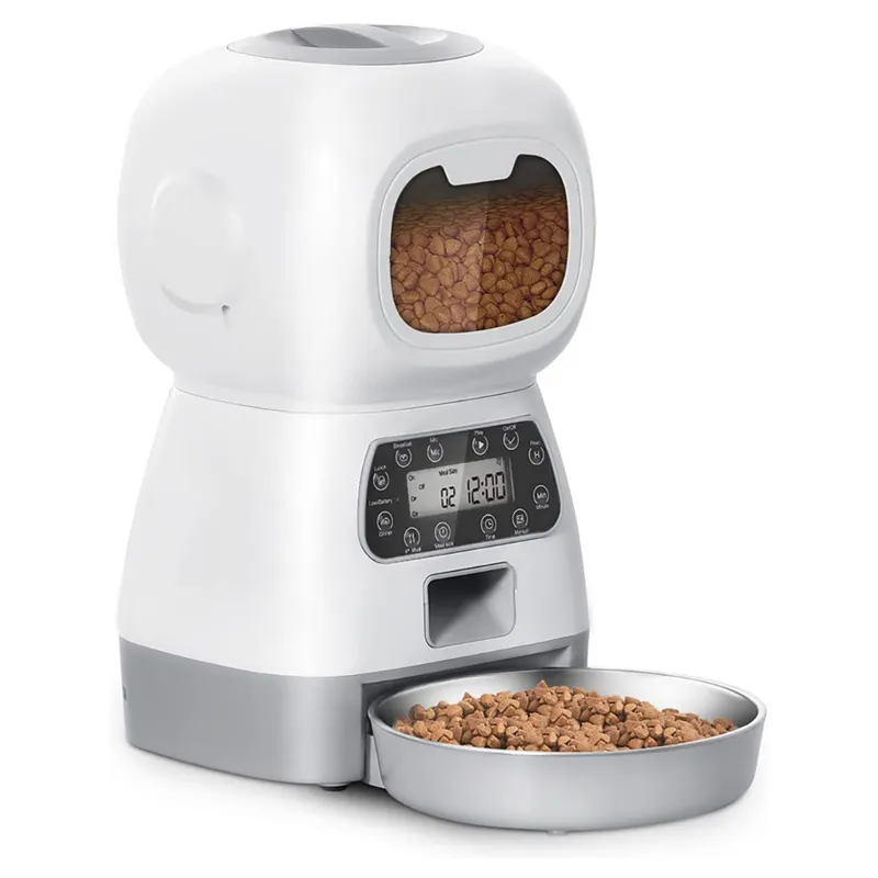 Up to 10s Meal Call WiFi Pet Feeder Automatic Cat Feeder with APP Control for Pet Dry Food for Cat and Dog