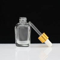 Flacons compte-gouttes en verre pour fond de teint liquide en gros, 5 ml, 10 ml, 30 ml, 50 ml, 100 ml, couleurs personnalisées, logo personnalisé