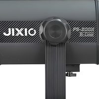 Éclairage professionnel à sortie continue 200W, lumière de studio LED bicolore 2700~6500K, 12 effets lumineux, système de refroidissement silencieux par ventilateur