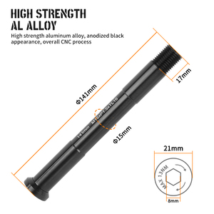 Fourche rigide de vélo de montagne <span class=keywords><strong>TOSEEK</strong></span> en fibre de carbone Toray T800, roue 27,5 "/<span class=keywords><strong>29</strong></span>", axe traversant 15x100/15x110 mm, frein à disque pour fourche de VTT - Product Image 5