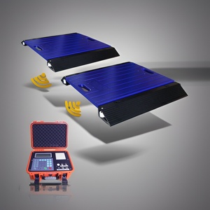 Balance d'essieu dynamique portable de 20 tonnes pour camions lourds, IoT et 60 brevets - Product Image 1