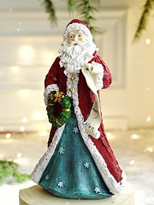 <span class=keywords><strong>Adorno</strong></span> de Resina de <span class=keywords><strong>Santa</strong></span> <span class=keywords><strong>Claus</strong></span>, Muñeco de Nieve, Ángel, Alce, Decoración Navideña para Mesa, Adornos Navideños de Resina de <span class=keywords><strong>Santa</strong></span> <span class=keywords><strong>Claus</strong></span> - Product Image 6