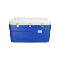 Glacière portable en plastique de haute qualité, grande capacité, OEM, glacière rigide en HDPE PU, 130L 150L