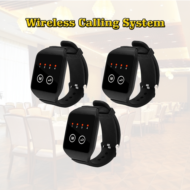 Wholesale Nurse Calling System Waterproof Pager Strong signal Watch for Restaurant Hospital Hotel Home Use
