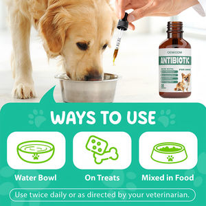 <span class=keywords><strong>Gotas</strong></span> de antibióticos naturales personalizables para perros, suplementos antiinflamatorios para perros que apoyan el alivio de alergias, cuidado de la salud de las mascotas - Product Image 3