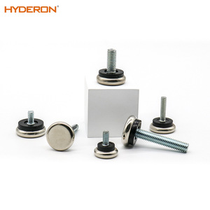 Hyderon Metal <b>Sofa</b> <b>Legs</b> Adjustable Stainless Steel Feet Modern Design Easy Installation Furniture Hardware Accessories - Product Image 1