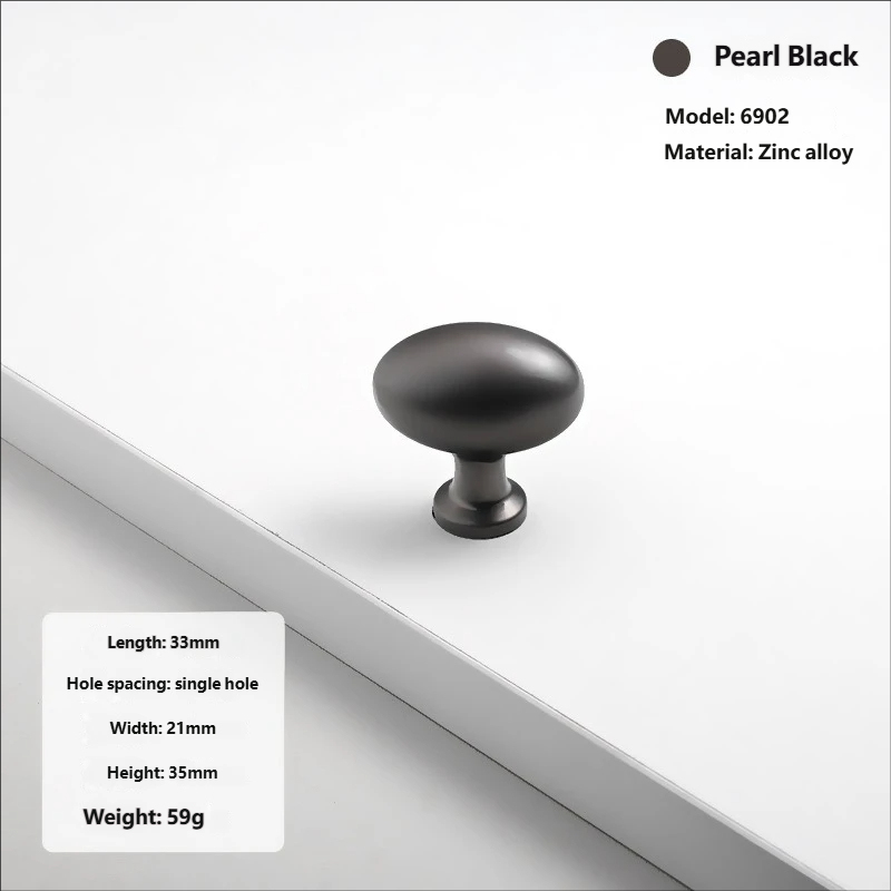 6902# - Grande Foro Singolo Grigio Perla