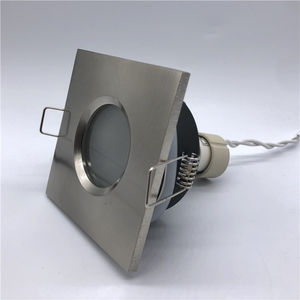 Projecteurs encastrés modernes <span class=keywords><strong>12V</strong></span> LED carrés GU10/MR16 pour salles <span class=keywords><strong>de</strong></span> bains corps en aluminium évalué <span class=keywords><strong>IP65</strong></span> pour l'éclairage domestique - Product Image 6