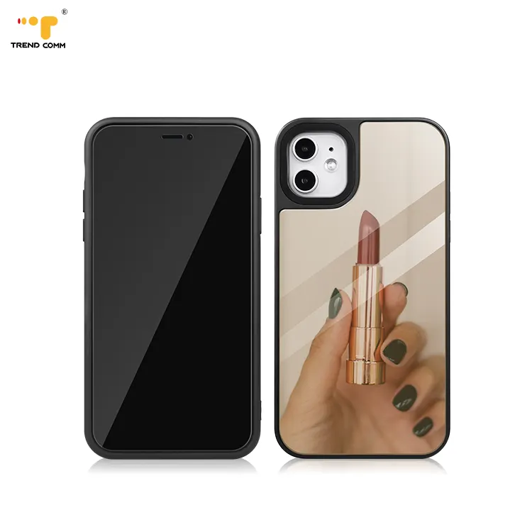 Make UP galvanica custodia a specchio morbida TPU custodie di lusso per iPhone 15 Pro Max