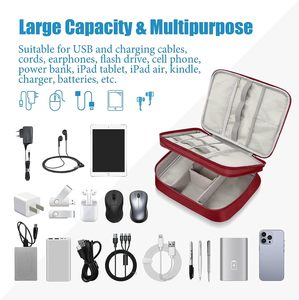 Bolsa para Cables Grande de Muestra Gratuita - Poliéster 600D, Base Acolchada Extraíble y Divisores. Bolsa de Transporte para Equipo de DJ Profesional - Product Image 6
