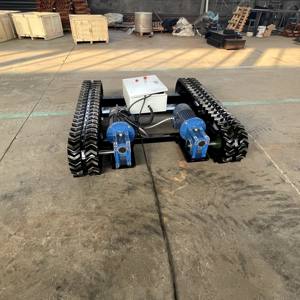 Изготовление на заказ, фирменное электрическое самоходное резиновое гусеничное шасси с гарантией 1 год, проверенное и сертифицированное - Product Image 6