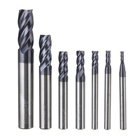 Zhuohao Solid Carbide 4 flautas End Mill edmill fresas de desbaste broca de enrutador profesional